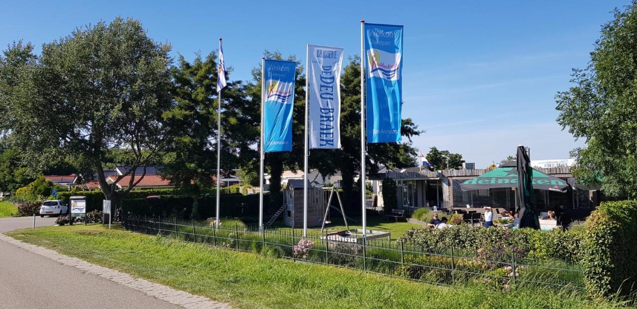 Villa Emilia - Gemuetliches Kinderfreundliches Blockhaus Mit Umzaeuntem Garten ซินท์ อันนาลอนด์ ภายนอก รูปภาพ